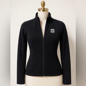 66 North Women’s Black Zip-Front Fleece Jacket